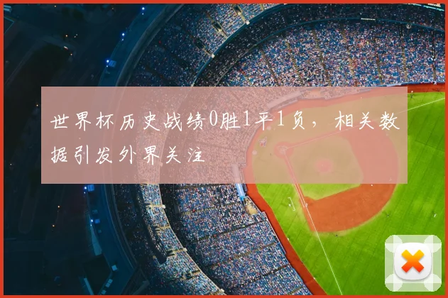 世界杯历史战绩0胜1平1负，相关数据引发外界关注
