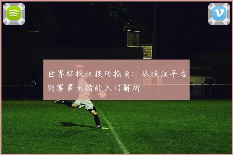 世界杯投注技巧指南：从投注平台到赛事竞猜的入门解析